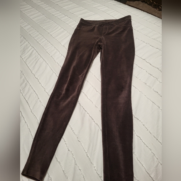 Hue brown leggings velvet small - Picture 12 of 14
